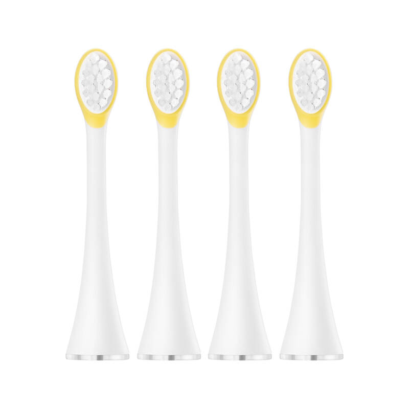 Đầu Bàn Chải Điện Cho Bé - LocknLock Replacement Brush Heads - 4 Cái - Màu Trắng - ENR226WHT_RB, , large image number null